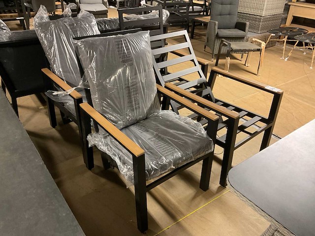 Tuinstoel (4x) - afbeelding 1 van  2