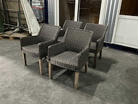 Tuinstoel (4x) - afbeelding 1 van  4
