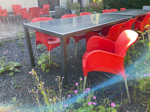 Tuinstoel (6x) - afbeelding 1 van  2