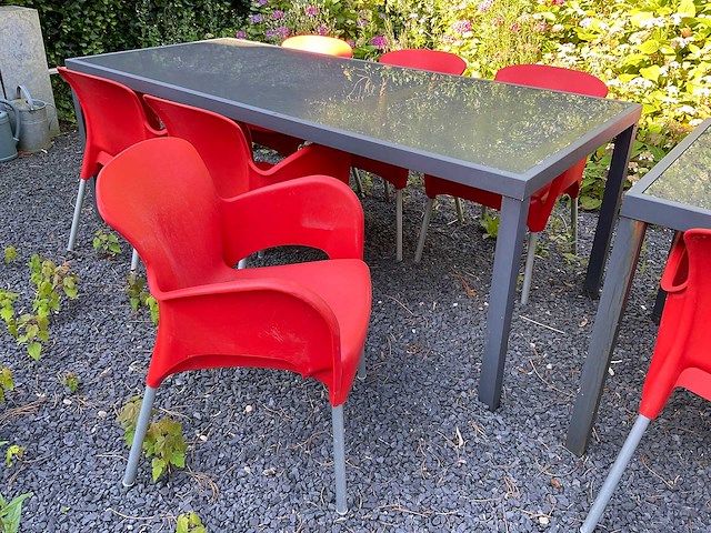 Tuinstoel (6x) - afbeelding 1 van  3