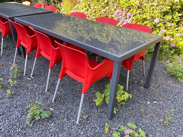 Tuinstoel (6x) - afbeelding 1 van  2