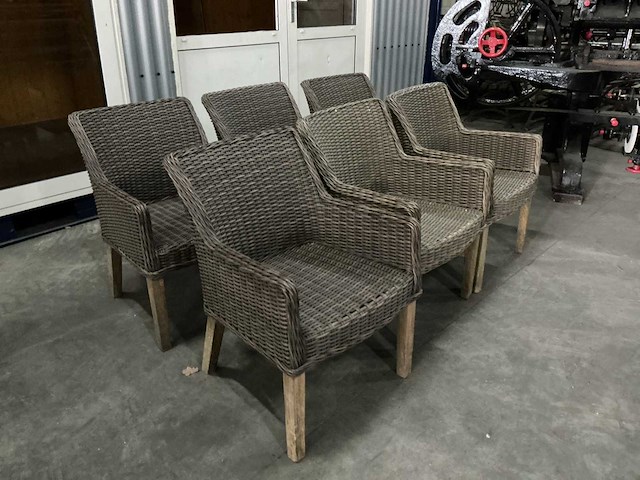 Tuinstoel (6x) - afbeelding 3 van  5