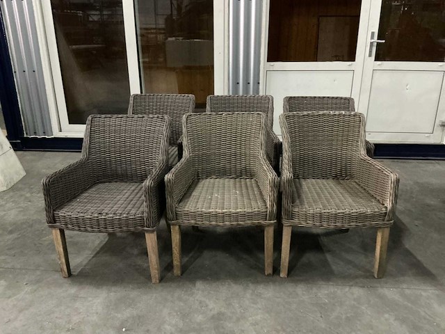 Tuinstoel (6x) - afbeelding 1 van  5