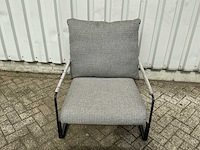 Tuinstoel met bijzettafel