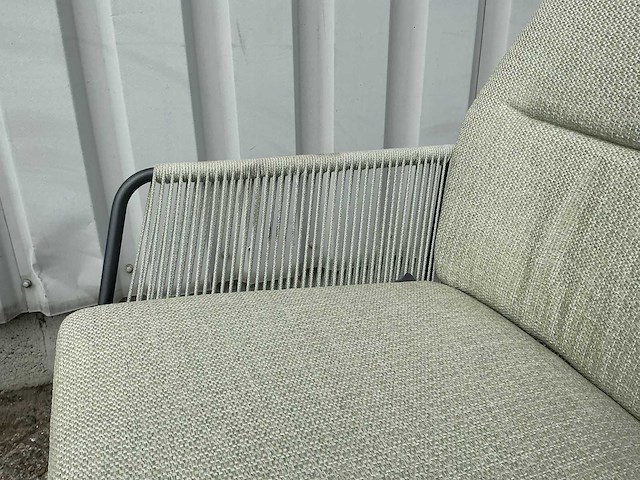 Tuinstoel met kussens (2x) - afbeelding 2 van  2