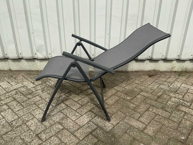 Tuinstoel met voetbankje (2x) - afbeelding 2 van  3