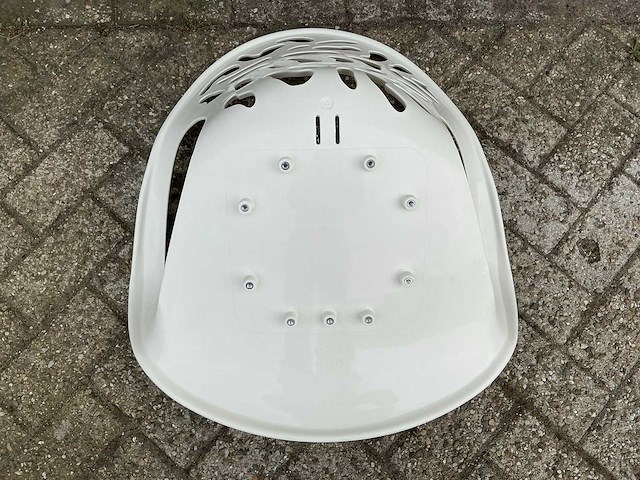 Tuinstoel zitting wit (5x) - afbeelding 3 van  5