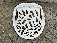 Tuinstoel zitting wit (5x) - afbeelding 4 van  5