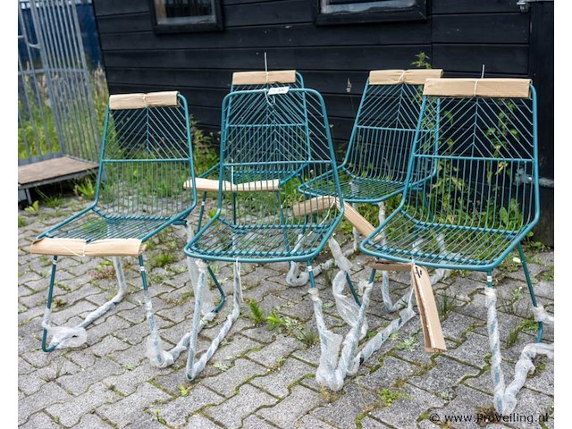 Tuinstoelen - 5 stuks - afbeelding 1 van  4
