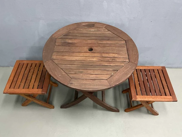 Tuintafel - 80x80x75 cm - afbeelding 4 van  8