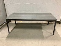 Tuintafel 210 x 100 x 75 cm - afbeelding 1 van  4