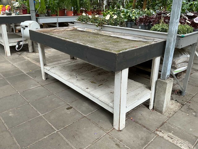 Tuintafel (6x) - afbeelding 1 van  3