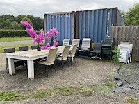 Tuintafel en tuinstoelen - afbeelding 3 van  10
