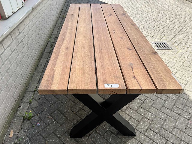 Tuintafel guyana teak (280 x 95) - afbeelding 1 van  4