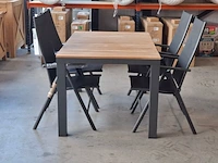 Tuintafel met 4x stoel, o.a. central park - afbeelding 2 van  6