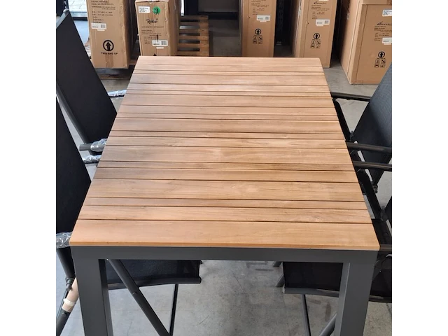 Tuintafel met 4x stoel, o.a. central park - afbeelding 3 van  6