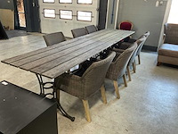 Tuintafel met stoelen - afbeelding 2 van  4