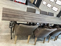 Tuintafel met stoelen - afbeelding 3 van  4
