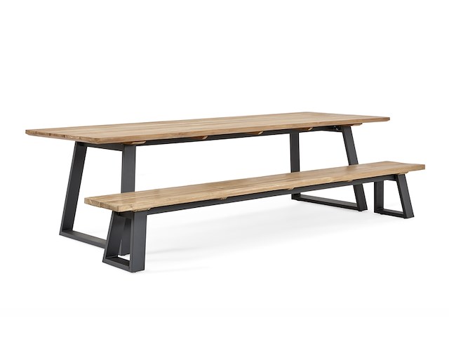 Tuintafel set, suns, tomar 280, matt royal grey - afbeelding 1 van  1