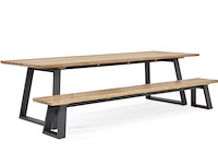 Tuintafel set, suns, tomar 280, matt royal grey - afbeelding 1 van  1