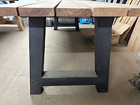 Tuintafel teak 260 x 95cm - afbeelding 3 van  4