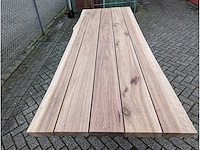 Tuintafel teakhout 280x100cm - afbeelding 2 van  2