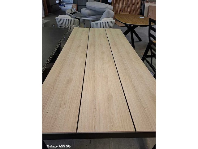 Tuintafel(225x100cm) - afbeelding 2 van  2