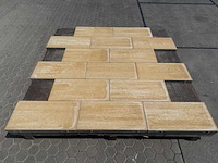 Tuintegels van beton (ca. 151m²) - afbeelding 1 van  5