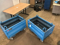 Tullemans verrijdbare container (2x) - afbeelding 1 van  6