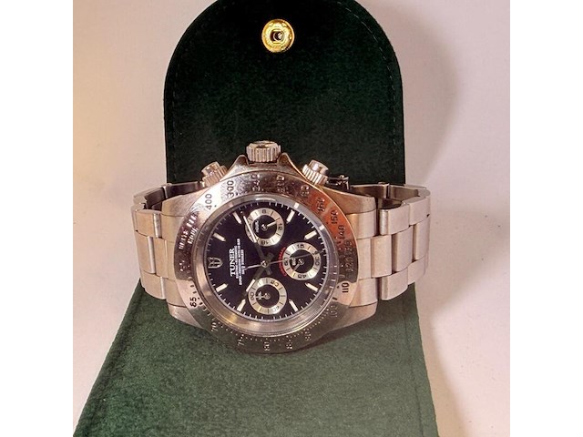 Tuner chronograph herenhorloge - homage daytona model - afbeelding 4 van  10