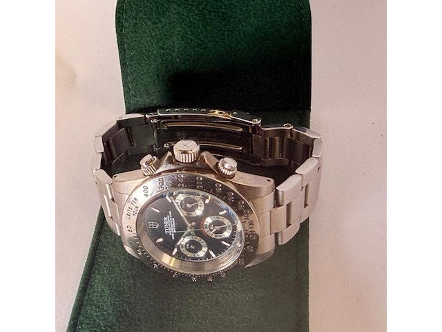 Tuner chronograph herenhorloge - homage daytona model - afbeelding 5 van  10