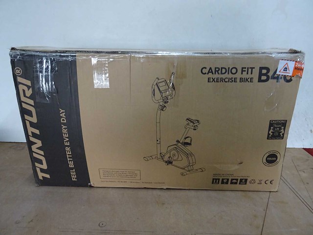 Tunturi - cardio fit excercise bike b40 - hometrainer - afbeelding 2 van  2