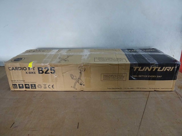 Tunturi - cardio fit x-bike b25 - hometrainer - afbeelding 2 van  4