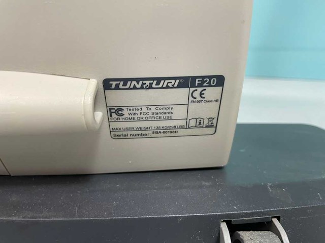 Tunturi - f20 - revalidatieapparatuur - afbeelding 5 van  5