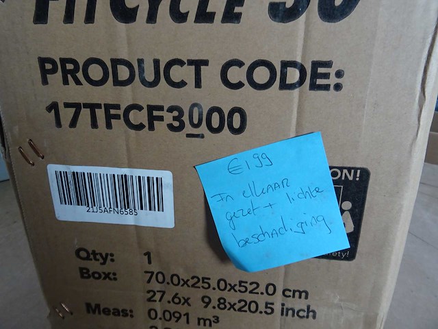 Tunturi - fitcycle 30 - hometrainer - afbeelding 3 van  4