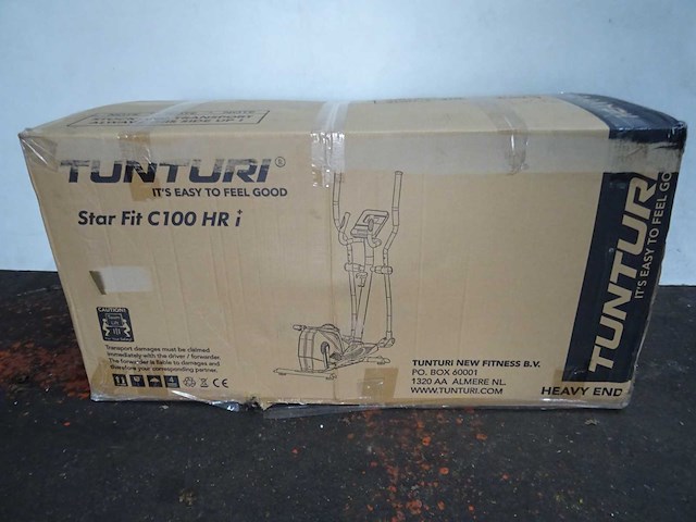 Tunturi - star fit c100 hr i - crosstrainer - afbeelding 2 van  2