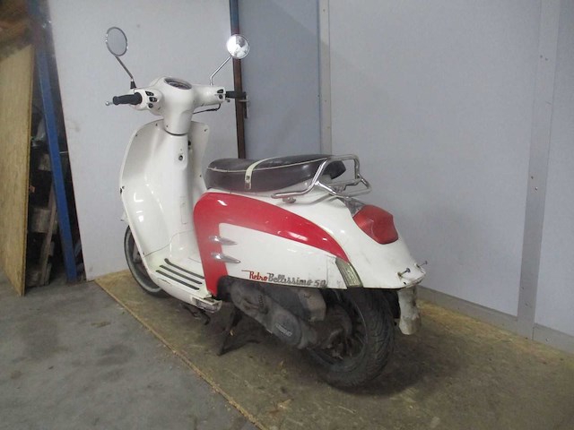 Turbho retro bellissimo 50 alleen voor onderdelen!! - snorscooter - scooter - afbeelding 8 van  11