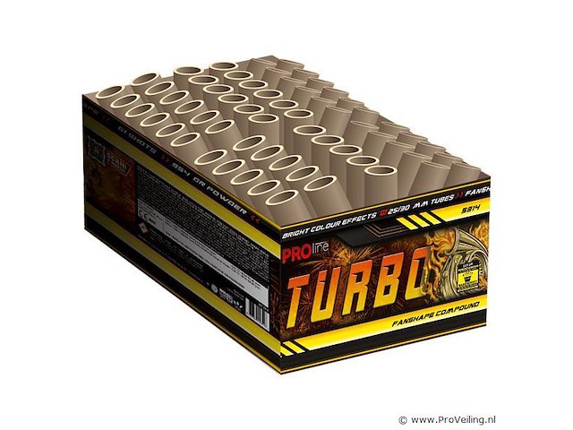 Turbo 61 shots waaier - afbeelding 1 van  1