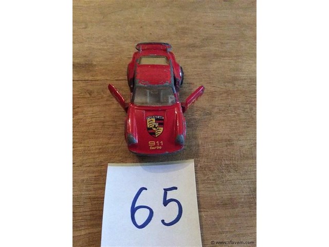 Turbo porsche matchbox - afbeelding 1 van  3