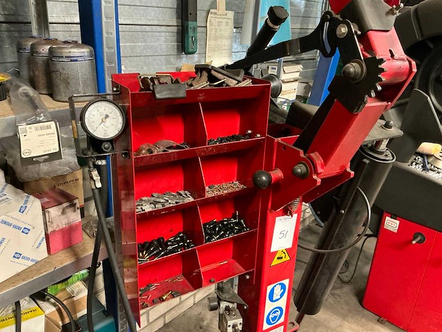 Turbo rosso red air line banden de-en montageapparaat - afbeelding 2 van  4