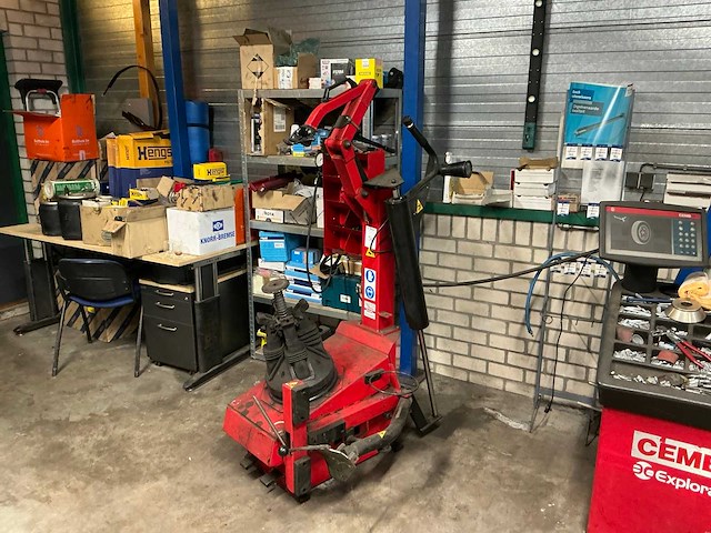 Turbo rosso red air line banden de-en montageapparaat - afbeelding 1 van  8