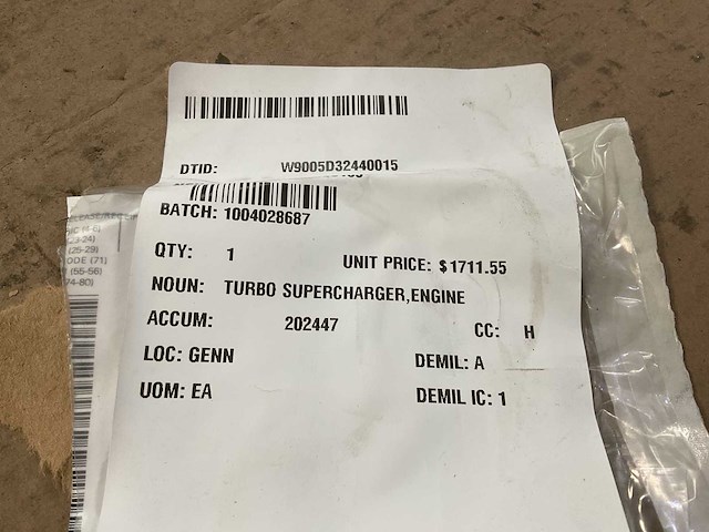 Turbo supercharger - afbeelding 2 van  6