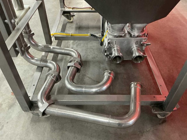 Turbo systems d152p pneumatische volumetrische depositor – 2-kops uitvoering - afbeelding 3 van  11