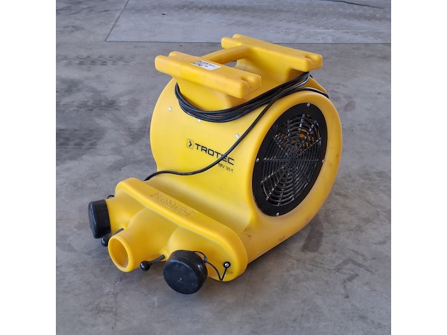 Turbo ventilator, trotec, tfv 30s, geel, 2026 - afbeelding 1 van  8