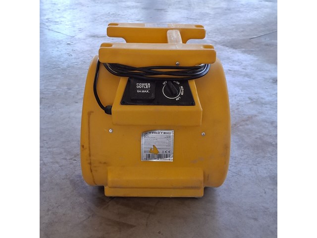 Turbo ventilator, trotec, tfv 30s, geel, 2026 - afbeelding 5 van  8