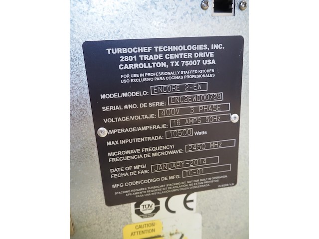 Turbochef technologies, inc. - afbeelding 2 van  11