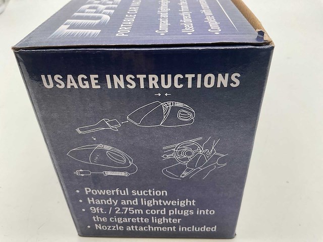 Turbovac portable stofzuiger (100x) - afbeelding 4 van  5