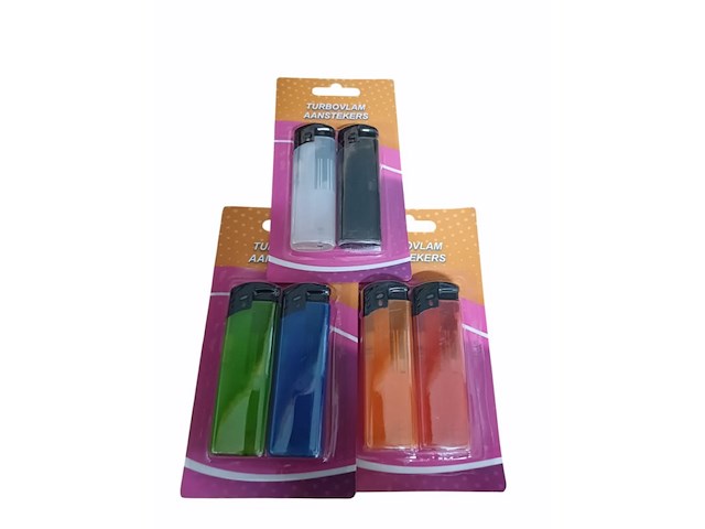 Turbovlam aanstekers 12 stuks - afbeelding 5 van  7