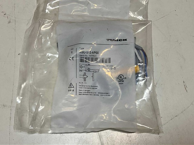 Turck inductieve naderingsschakelaar 8mm ni8u-s12-ap6x (7x) - afbeelding 3 van  3