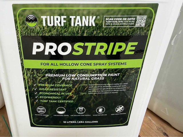 Turf tank prostripe rts belijningsverf 10 liter – nieuw op pallet (37x) - afbeelding 1 van  4